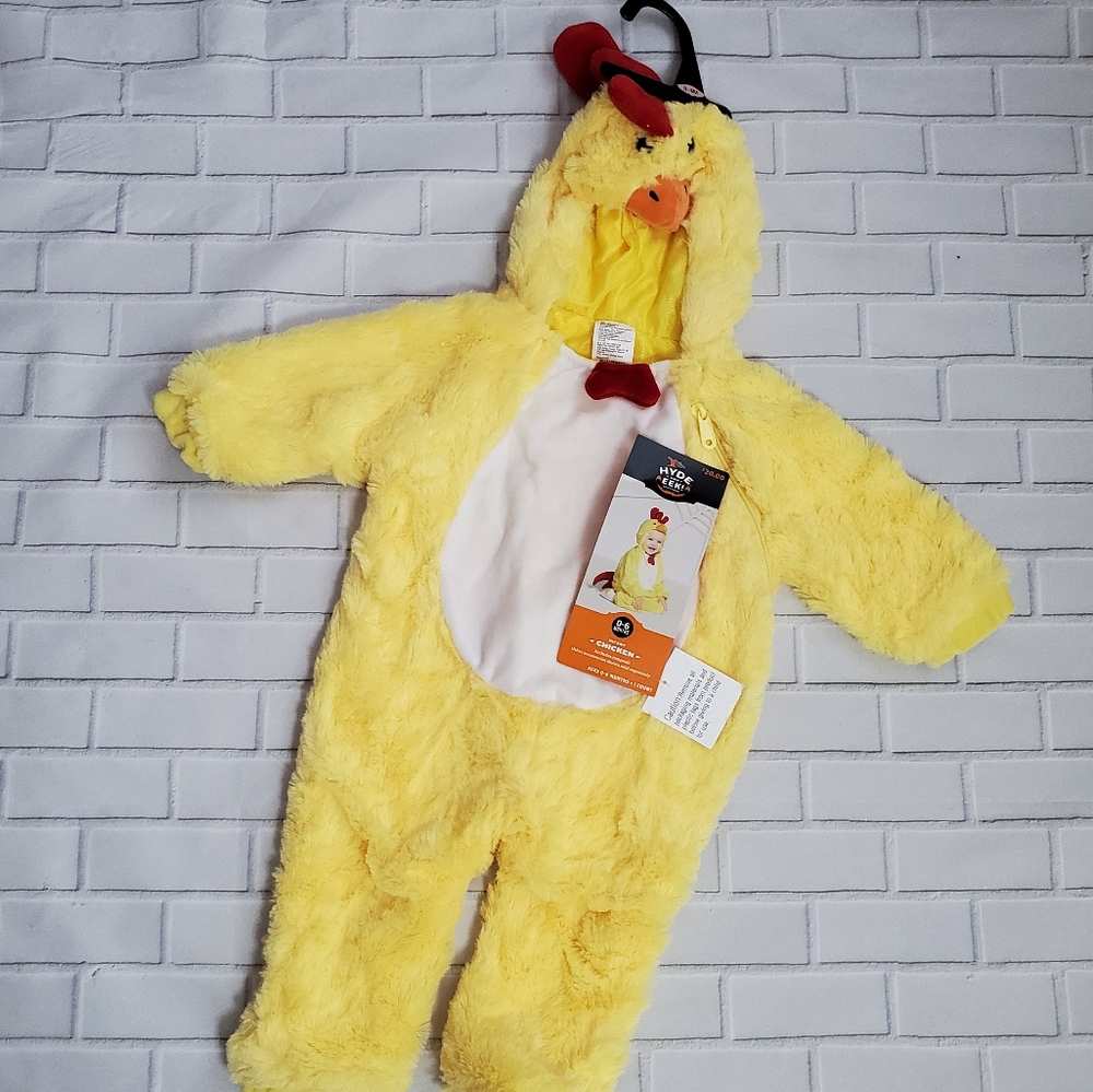 Chicken Halloween Costume 0-6 months - Brand New!!